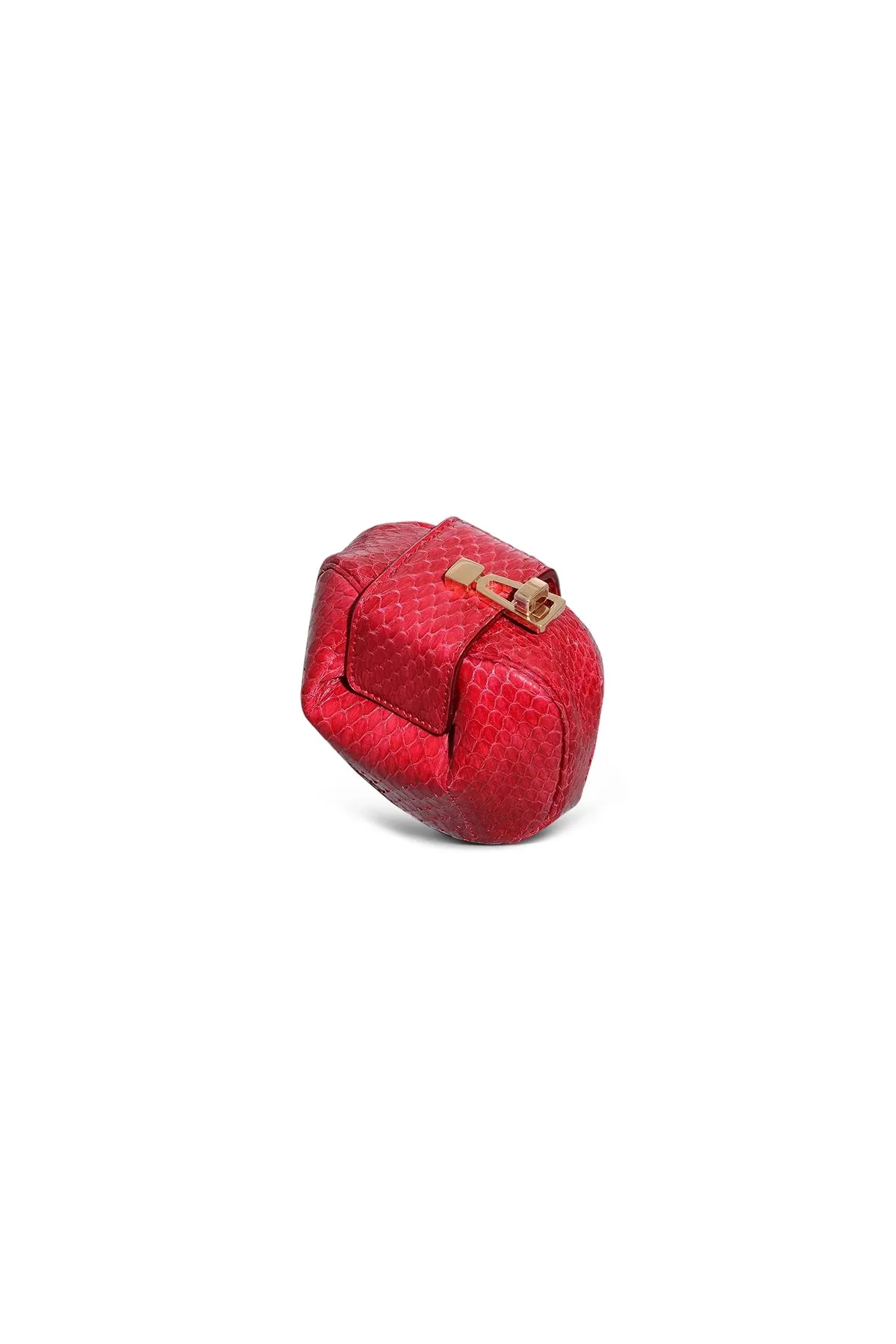 Rafaela Coin Purse in Red Snakeskin sold by Gabriela Hearst product image thumbnail 3