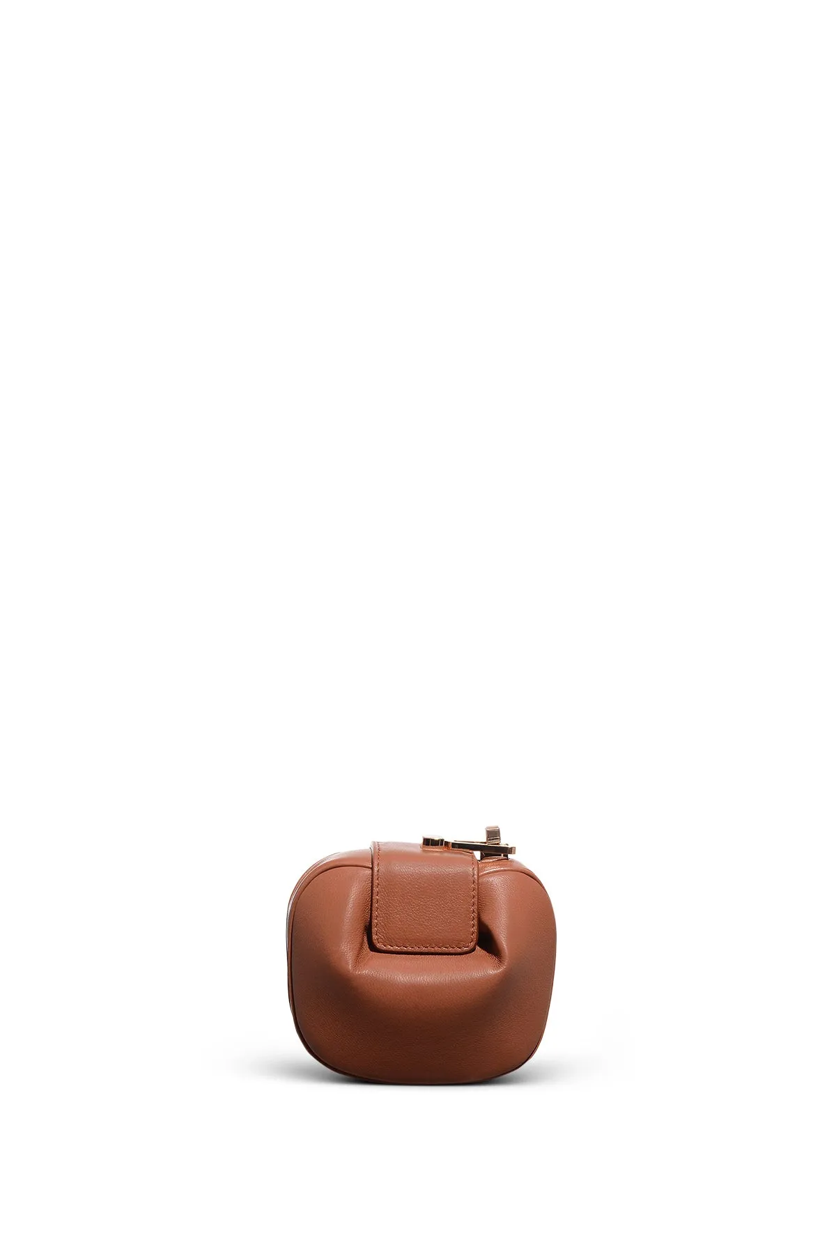 Rafaela Coin Purse in Cognac Nappa Leather sold by Gabriela Hearst product image thumbnail 2