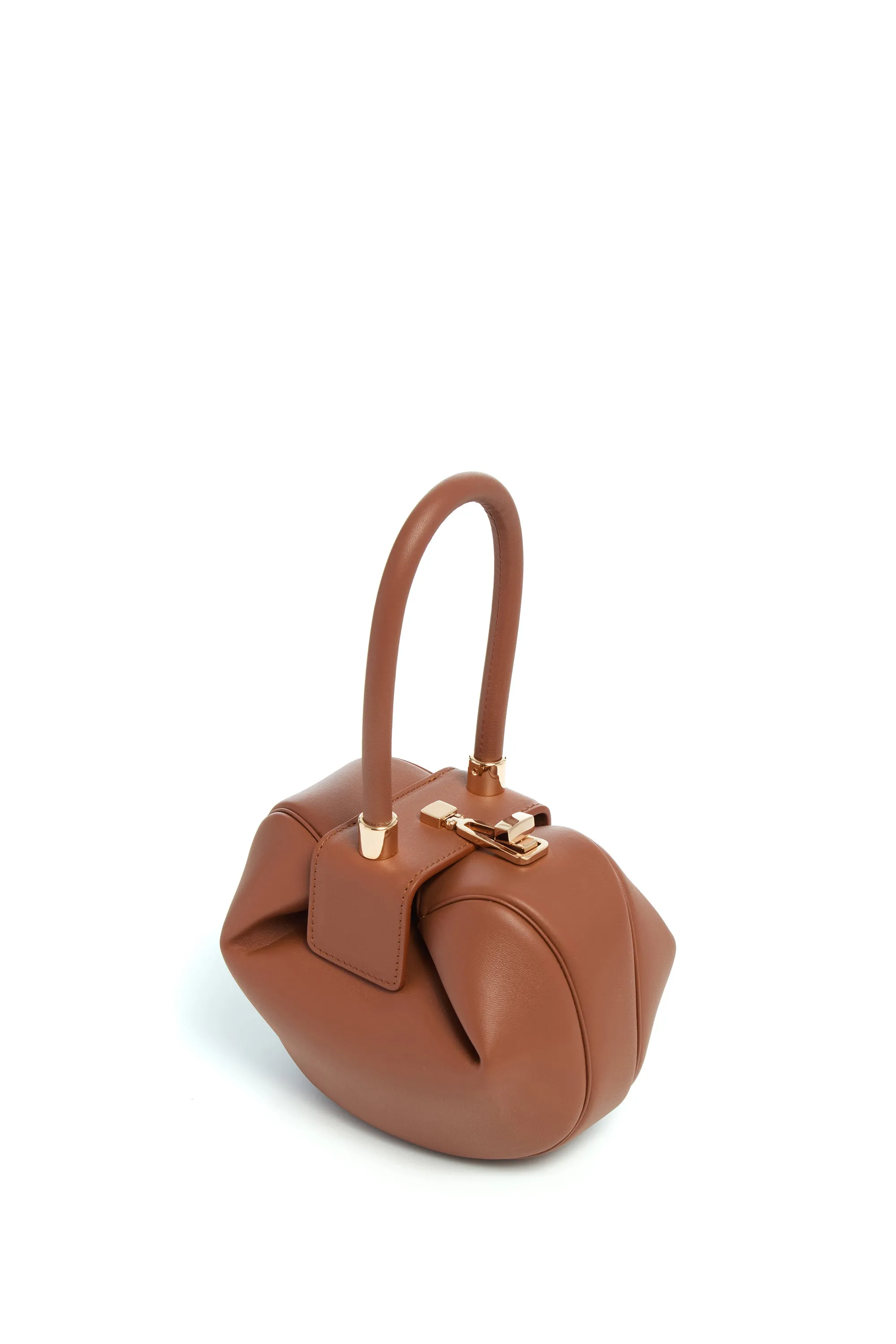 Demi Bag in Cognac Nappa Leather sold by Gabriela Hearst product image thumbnail 3