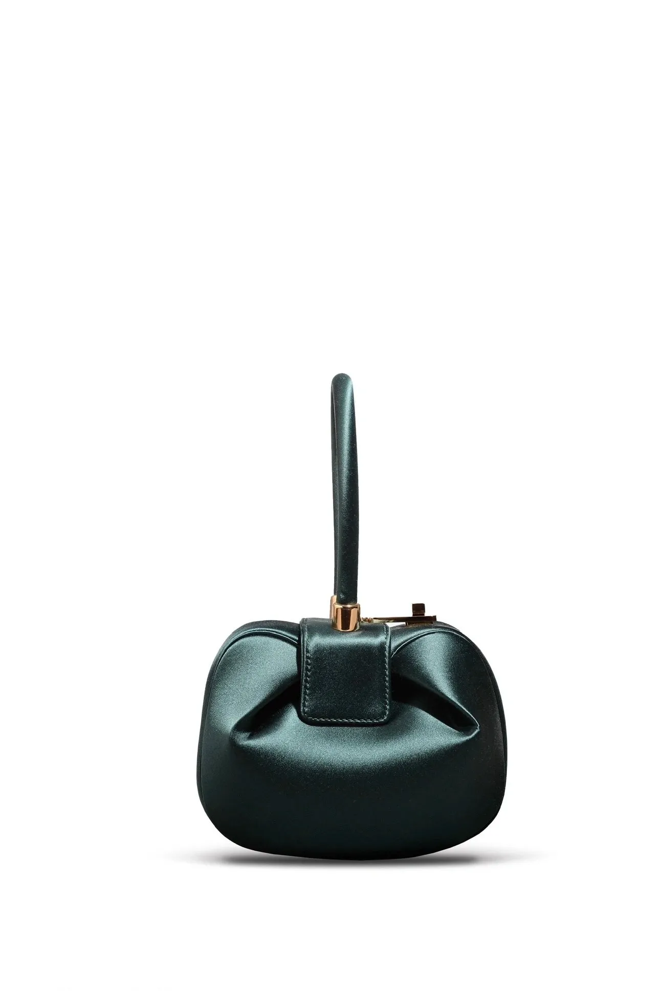 Demi Bag in Emerald Satin sold by Gabriela Hearst product image thumbnail 2