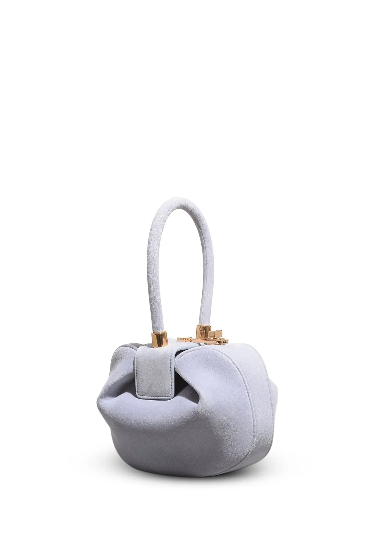 Demi Bag in Lilac Suede sold by Gabriela Hearst