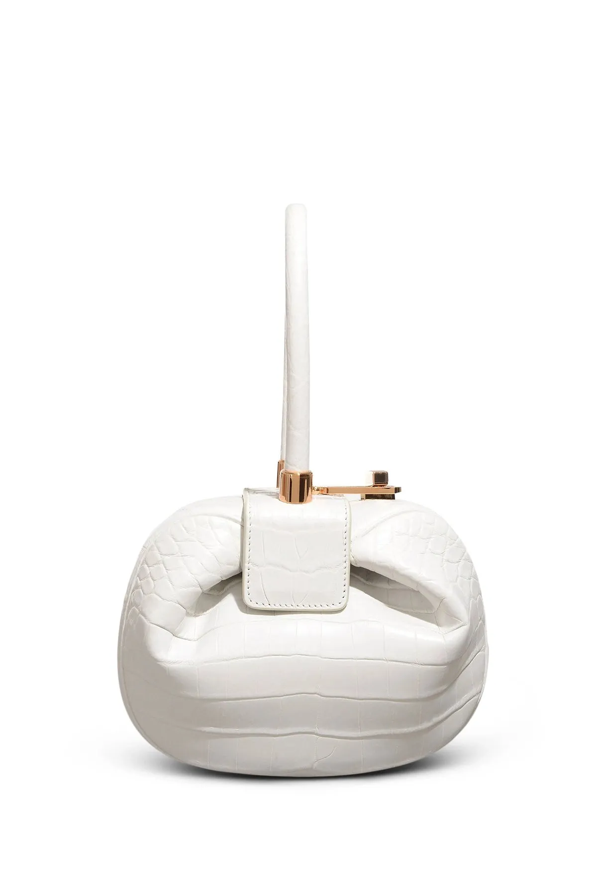 Nina Bag in Ivory Crocodile Leather sold by Gabriela Hearst product image thumbnail 2