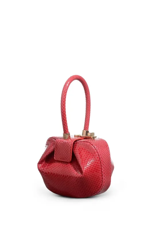 Demi Bag in Red Snakeskin sold by Gabriela Hearst