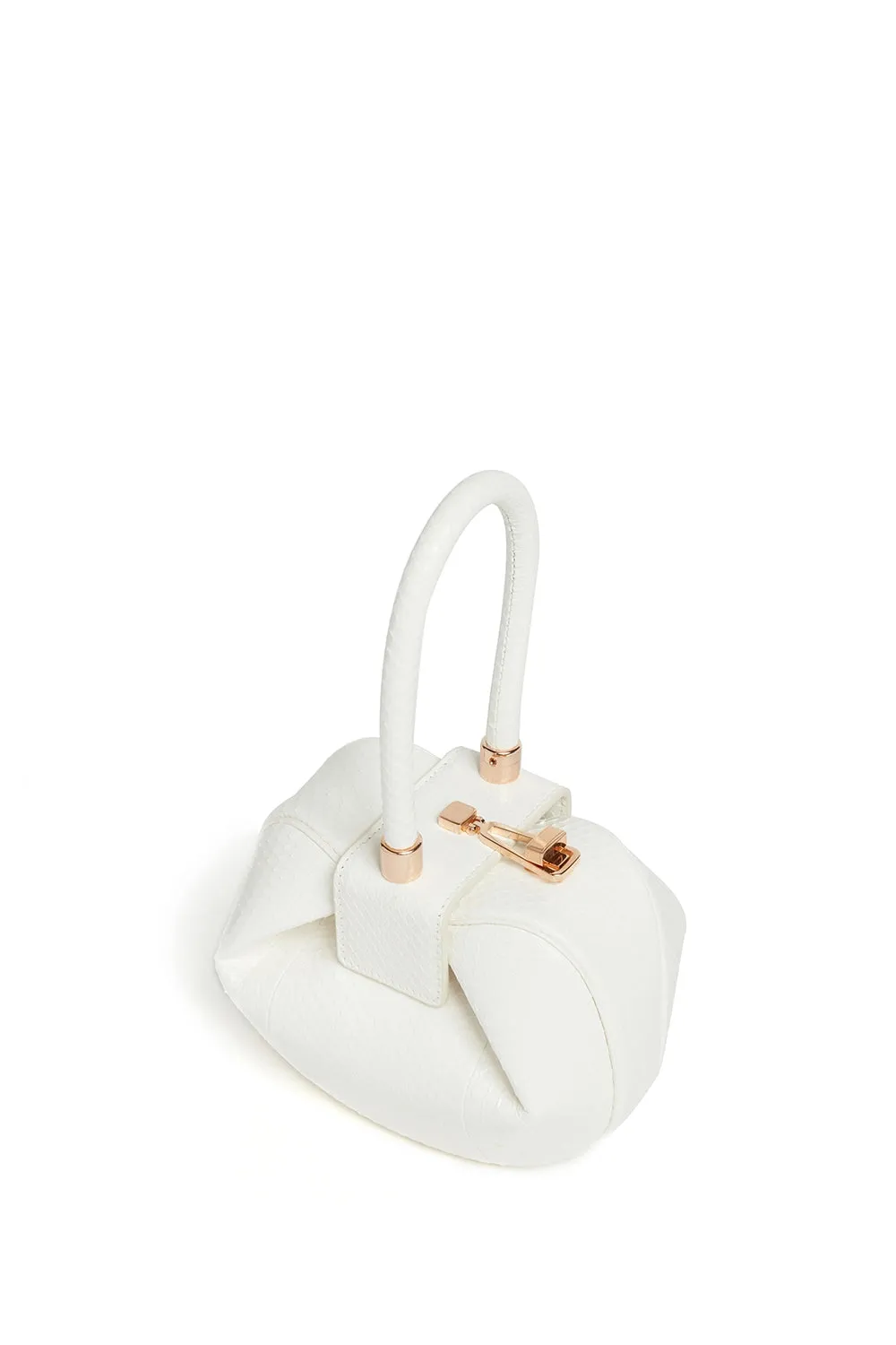 Demi Bag in Ivory Snakeskin sold by Gabriela Hearst product image thumbnail 3