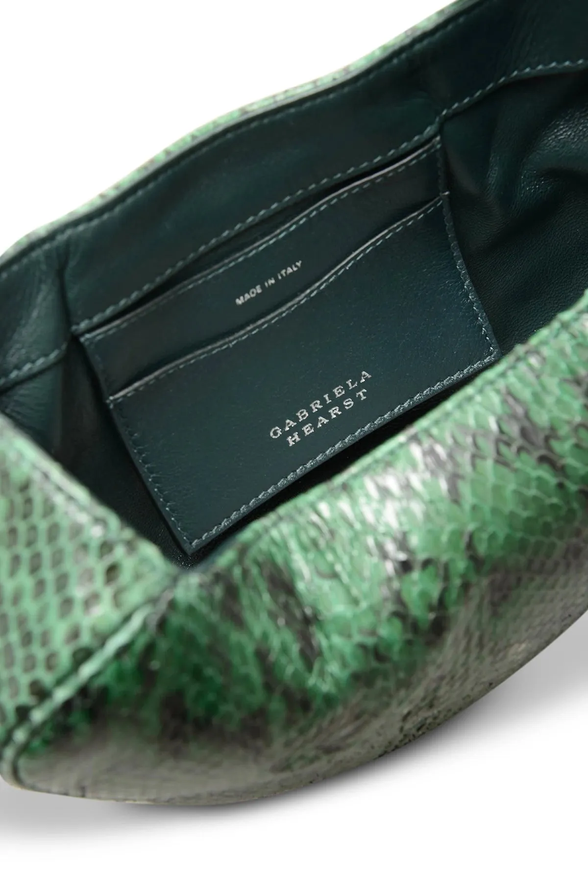 Demi Bag in Green Snakeskin sold by Gabriela Hearst product image thumbnail 4