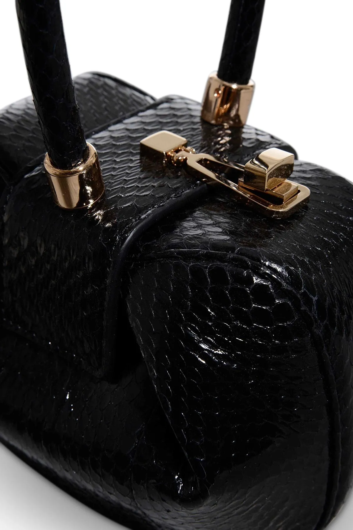 Demi Bag in Black Snakeskin sold by Gabriela Hearst product image thumbnail 3