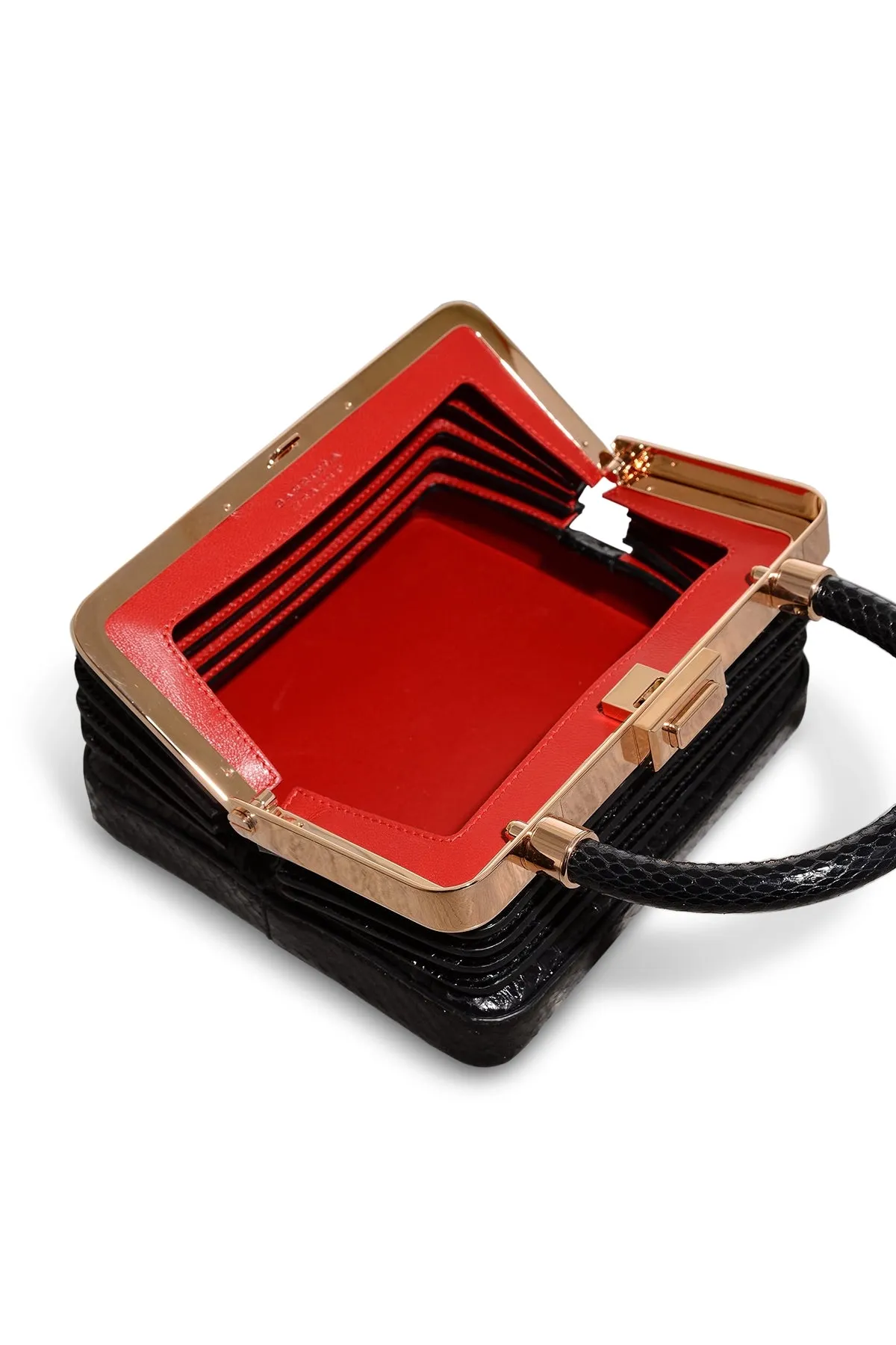 Diana Bag in Black Snakeskin sold by Gabriela Hearst product image thumbnail 4