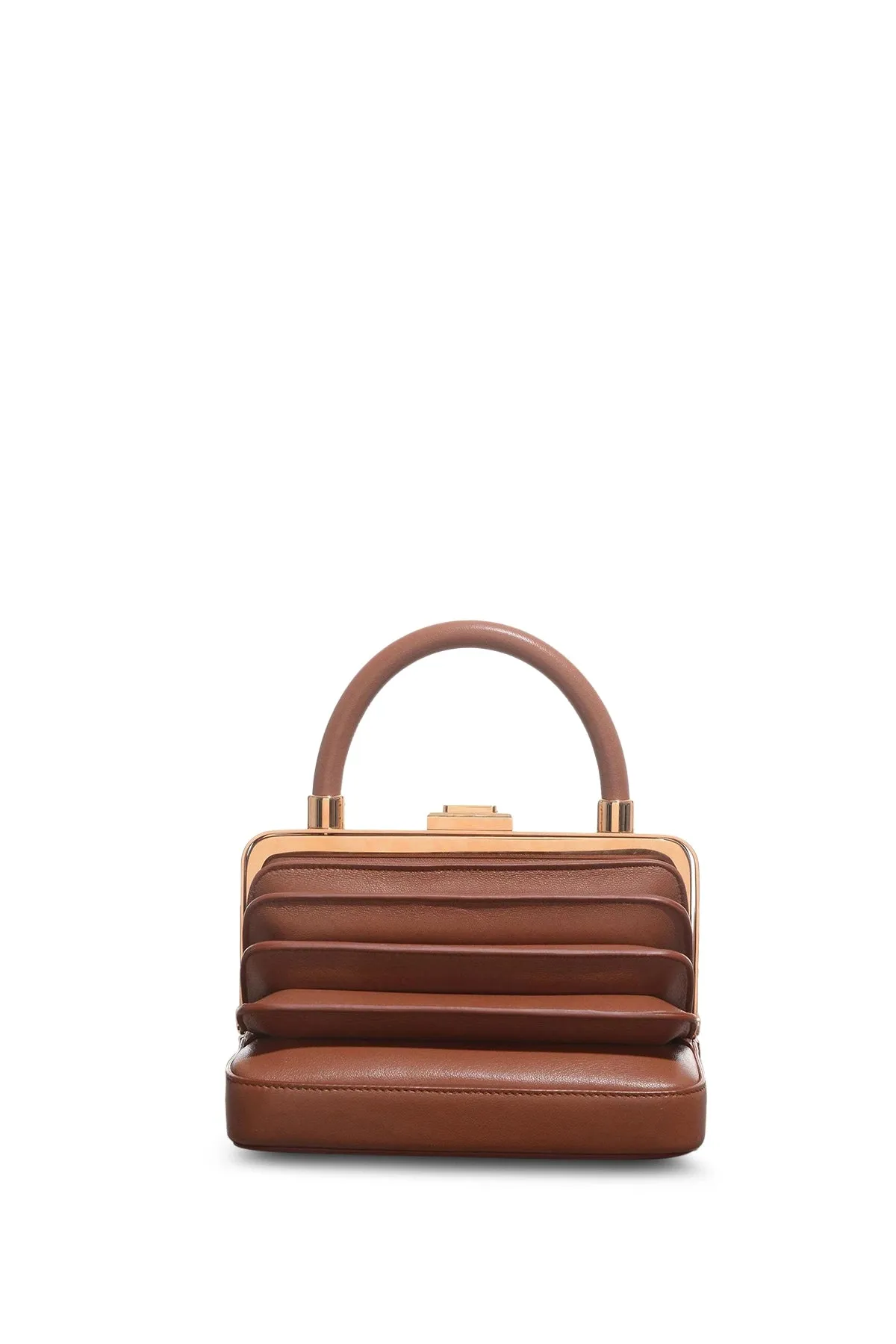 Diana Bag in Cognac Nappa Leather sold by Gabriela Hearst product image thumbnail 2