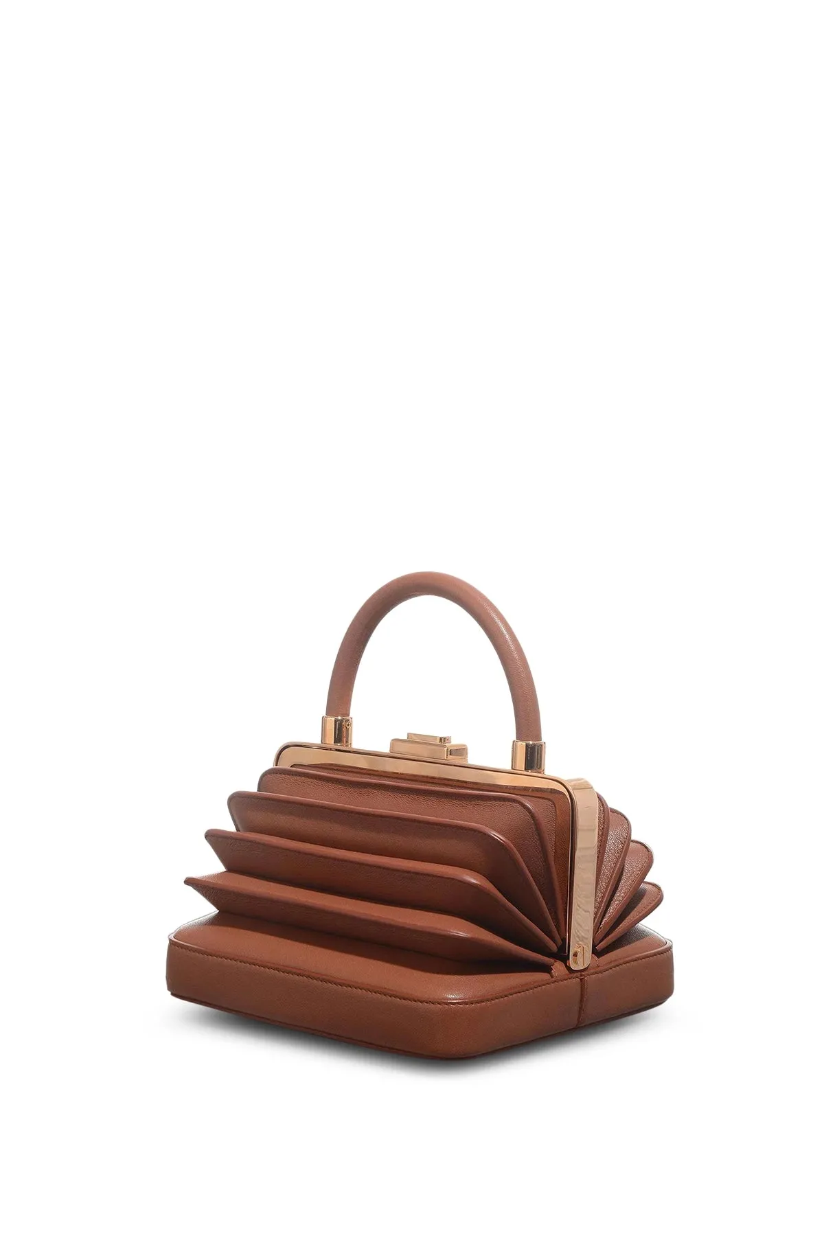 Diana Bag in Cognac Nappa Leather sold by Gabriela Hearst
