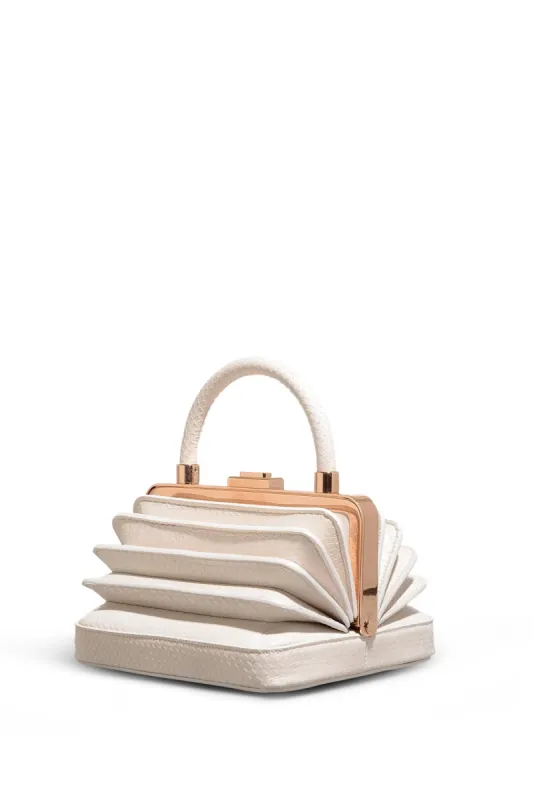 Diana Bag in Ivory Snakeskin sold by Gabriela Hearst