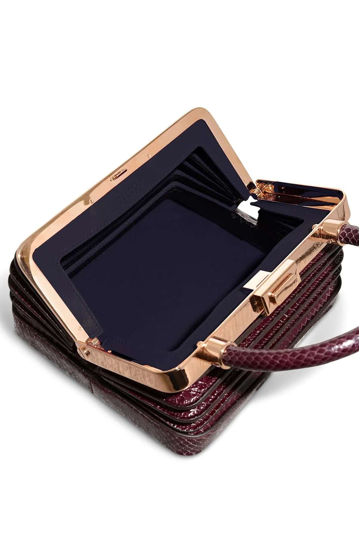 Diana Bag in Bordeaux Snakeskin sold by Gabriela Hearst product image thumbnail 4