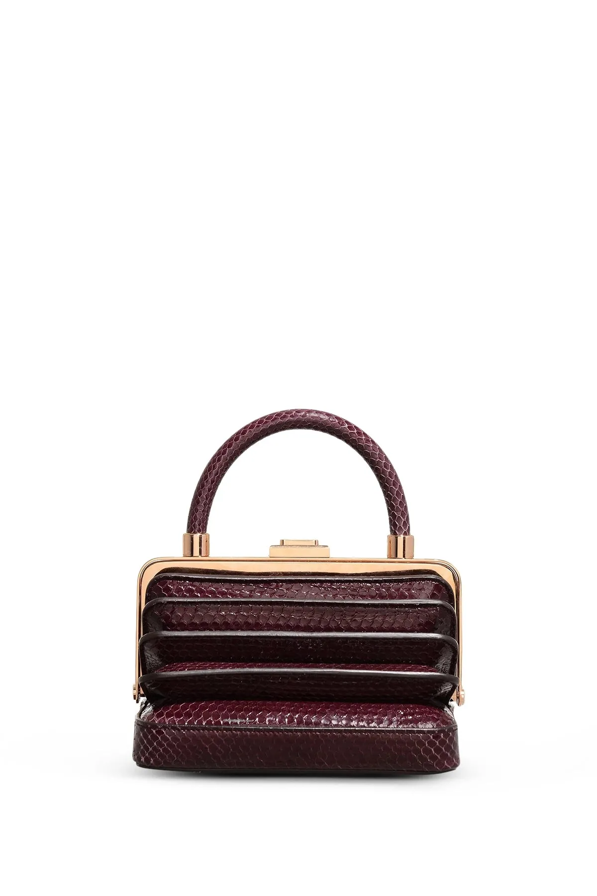 Diana Bag in Bordeaux Snakeskin sold by Gabriela Hearst product image thumbnail 2