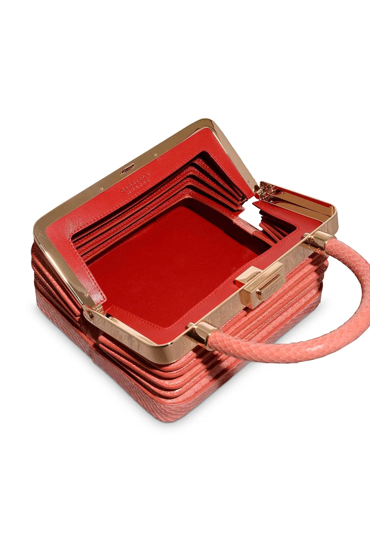 Diana Bag in Pink Snakeskin sold by Gabriela Hearst product image thumbnail 4