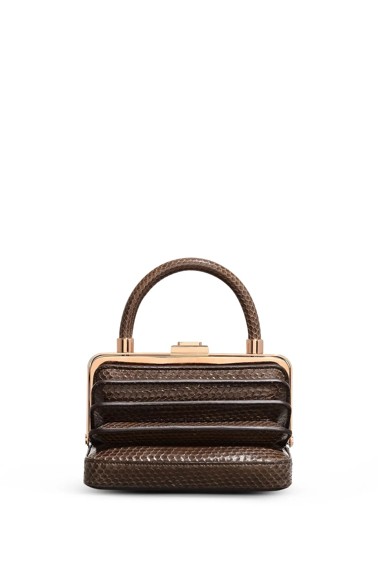 Diana Bag in Charcoal Snakeskin sold by Gabriela Hearst product image thumbnail 2