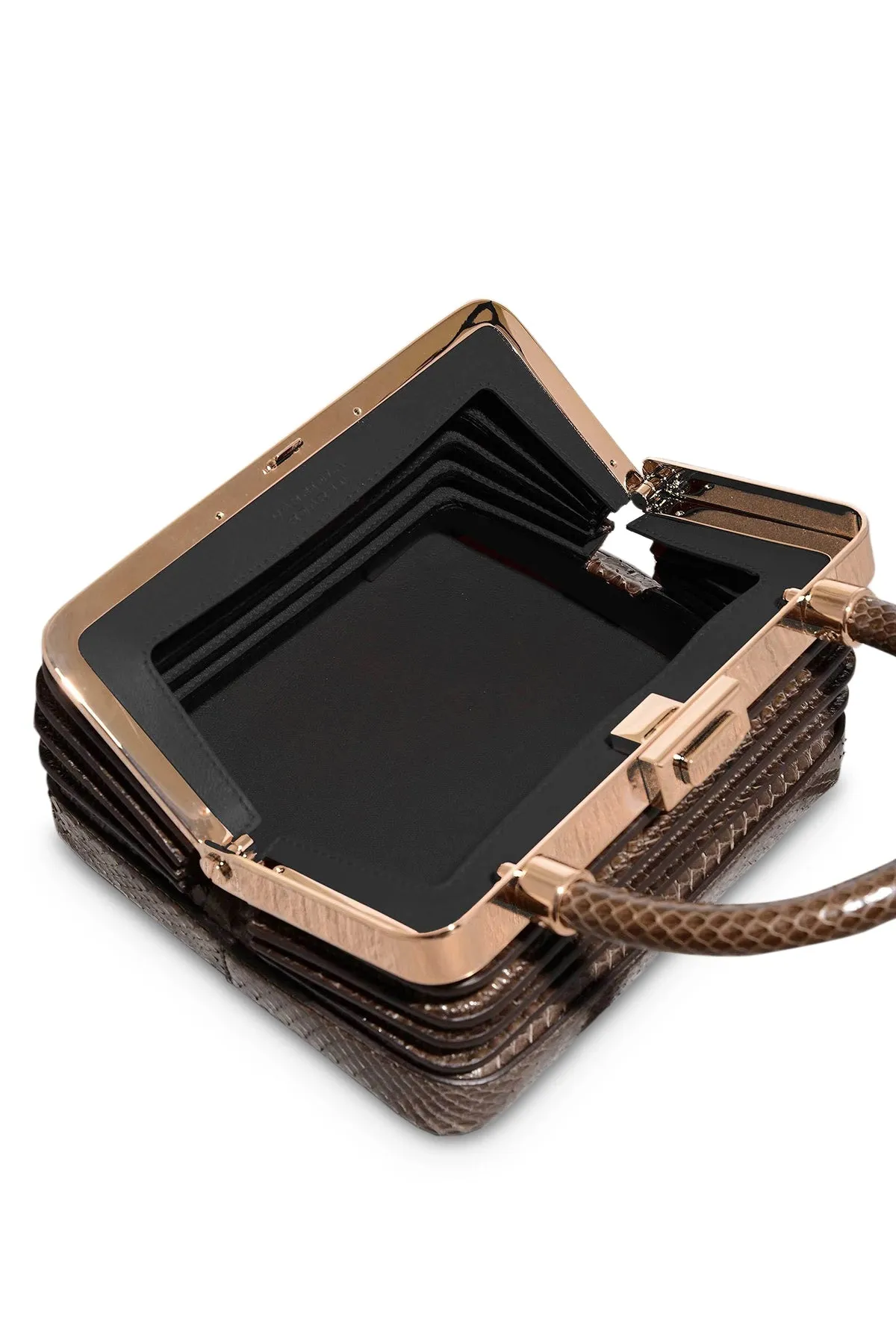 Diana Bag in Charcoal Snakeskin sold by Gabriela Hearst product image thumbnail 4