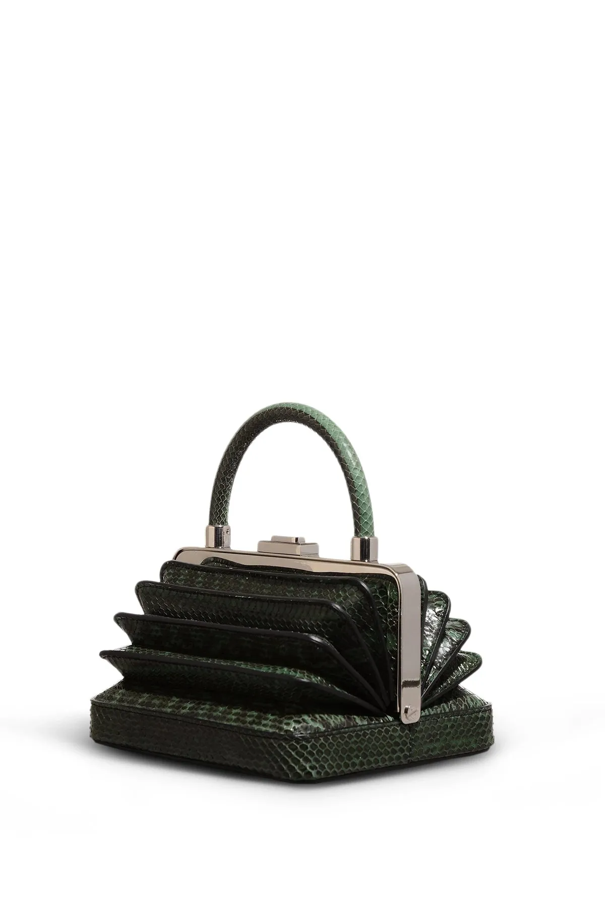 Diana Bag in Green Snakeskin sold by Gabriela Hearst