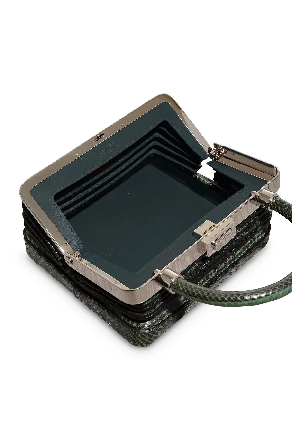 Diana Bag in Green Snakeskin sold by Gabriela Hearst product image thumbnail 4