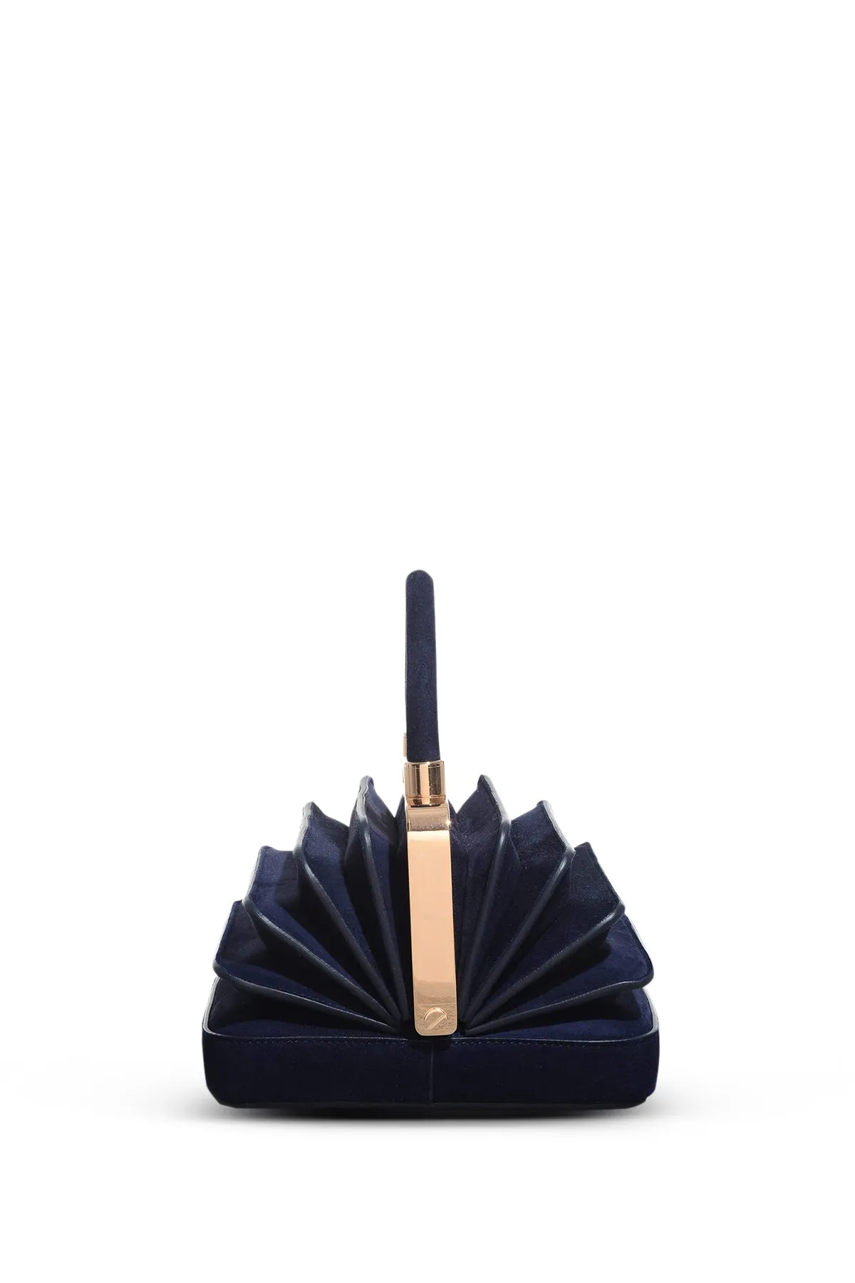 Diana Bag in Navy Suede sold by Gabriela Hearst product image thumbnail 3