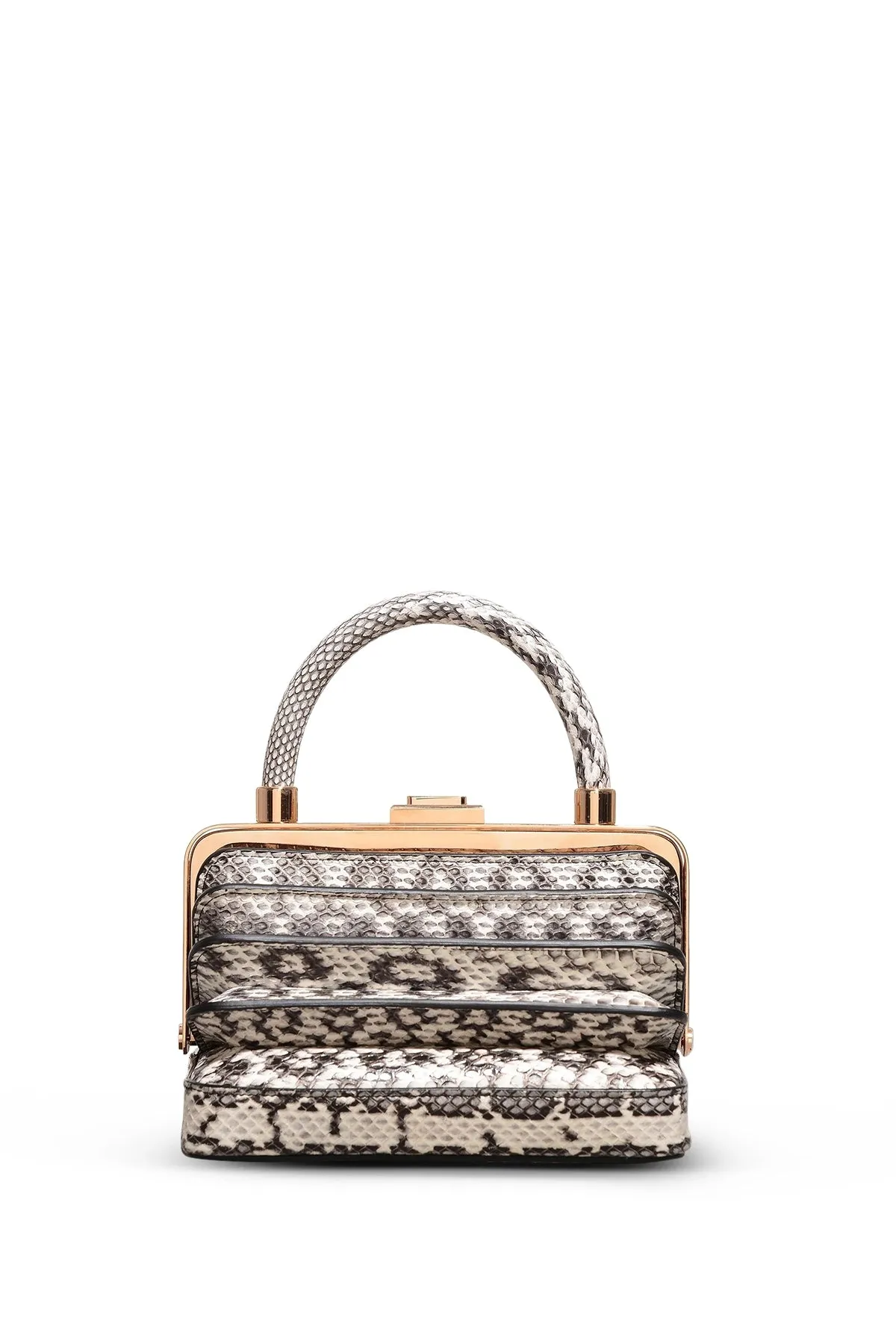 Diana Bag in Black & White Snakeskin sold by Gabriela Hearst product image thumbnail 2
