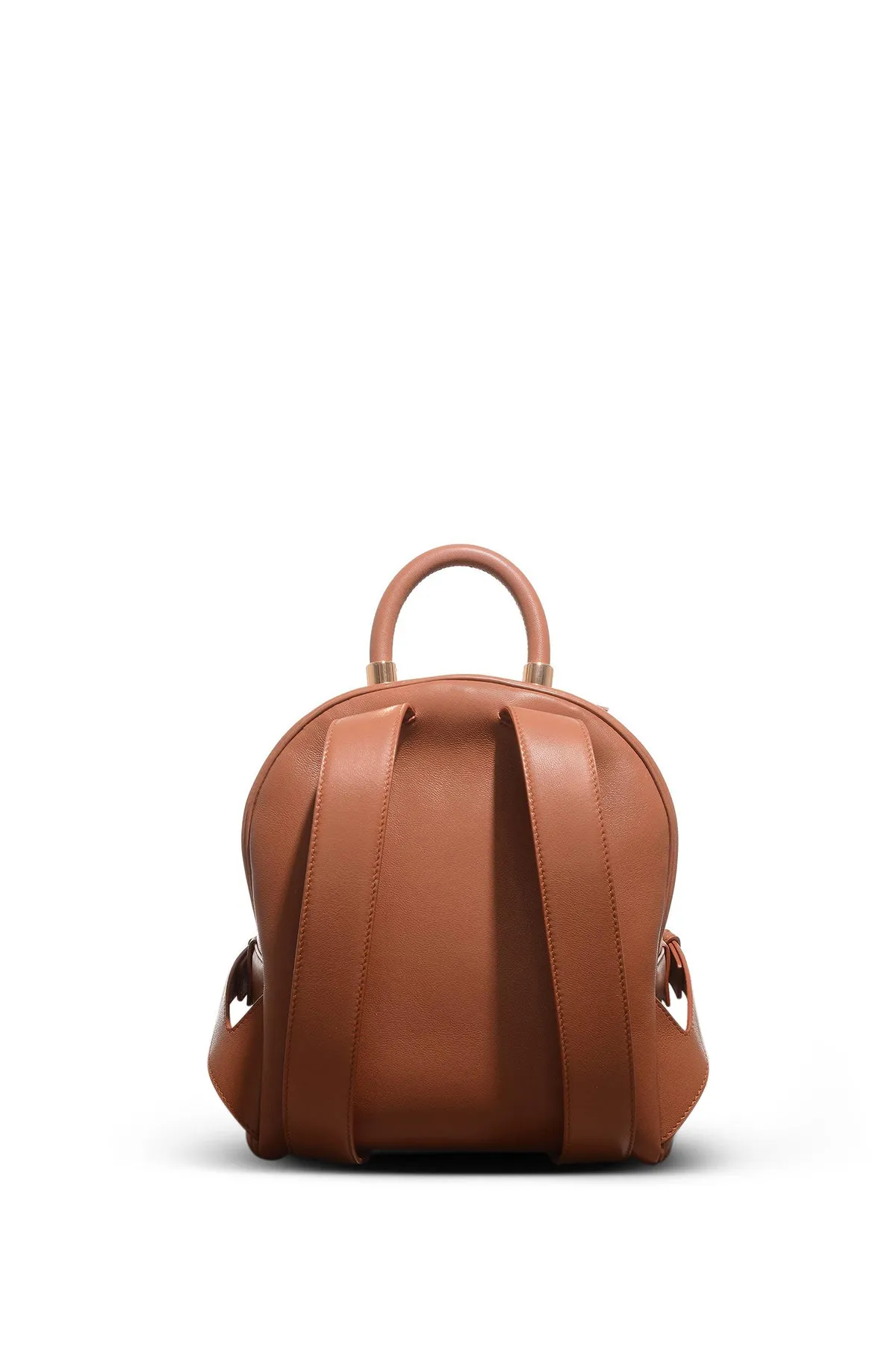 Mini Billie Backpack in Cognac Nappa Leather sold by Gabriela Hearst product image thumbnail 3