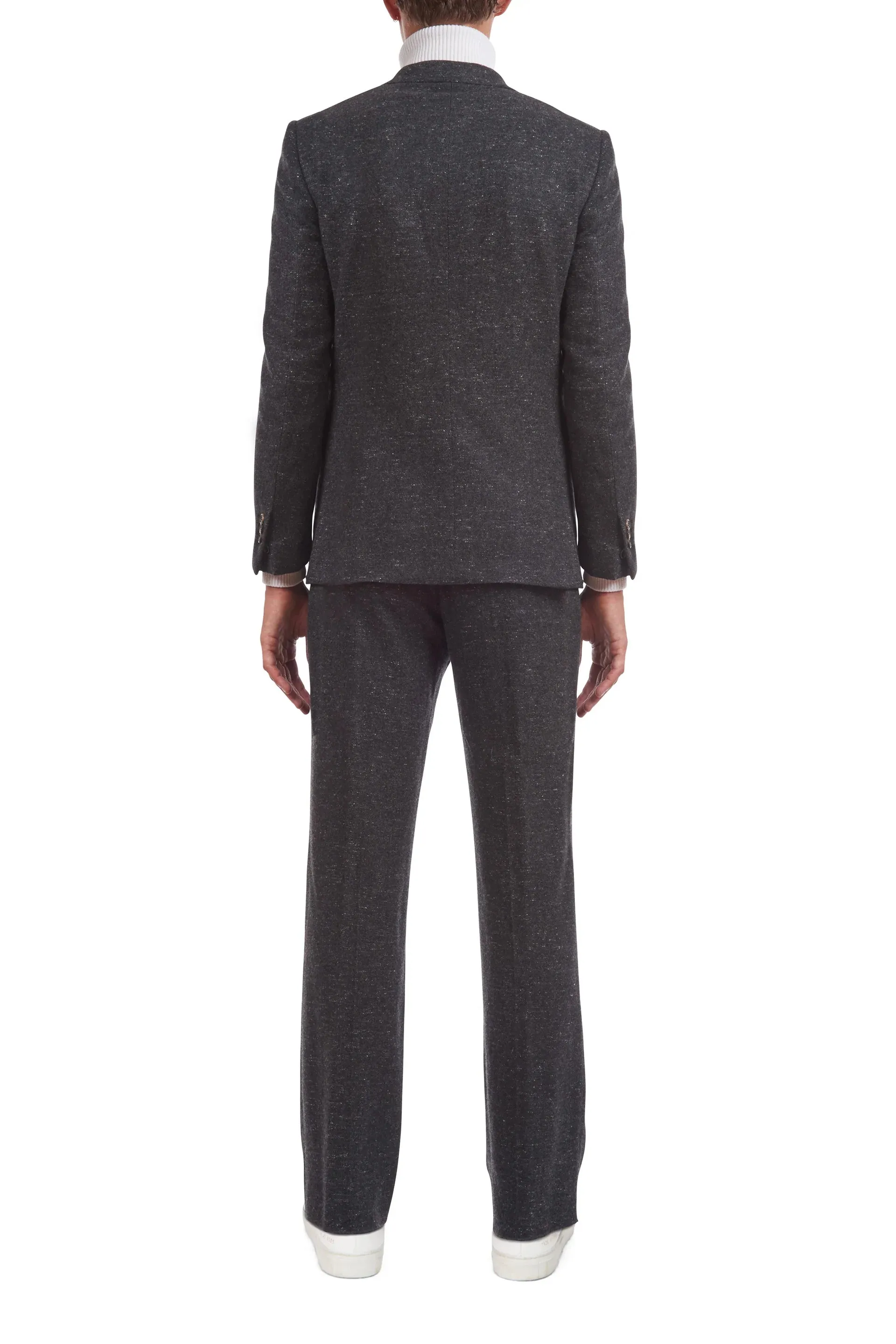 Kingsley Jacket in Blush Combo Cashmere sold by Gabriela Hearst product image thumbnail 3