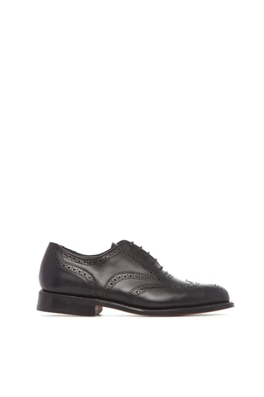 Wincap Oxford Shoe in Black Leather sold by Gabriela Hearst