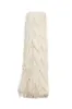 Serena Knit Fringe Scarf in Ivory Welfat Cashmere sold by Gabriela Hearst