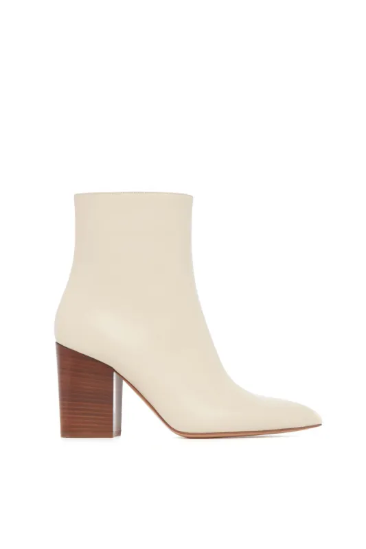 Rio Ankle Boot in Cream Leather sold by Gabriela Hearst