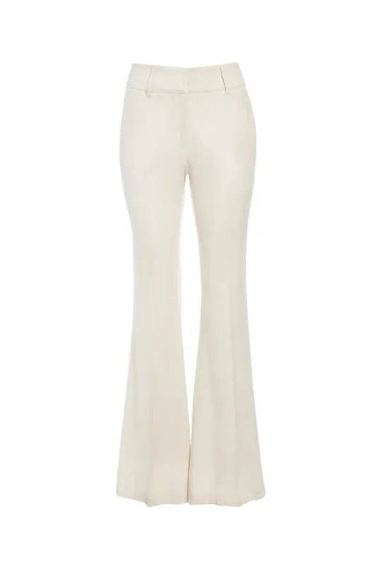 Rhein Pant in Ivory Hemp Cotton made by Gabriela Hearst