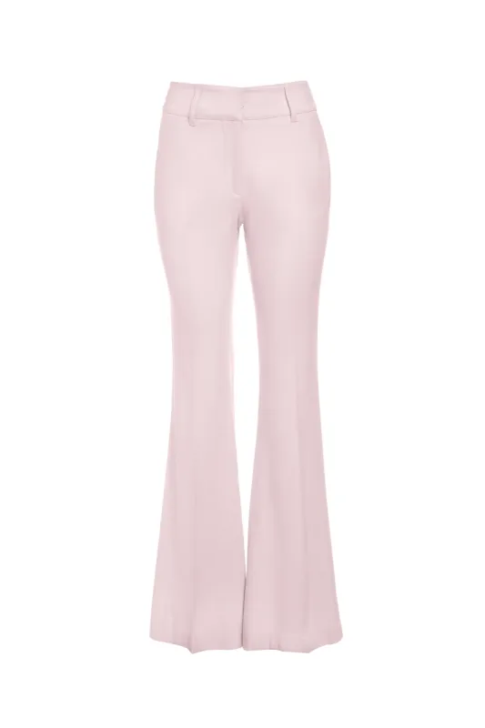 Rhein Pant in Blush Sportswear Wool sold by Gabriela Hearst
