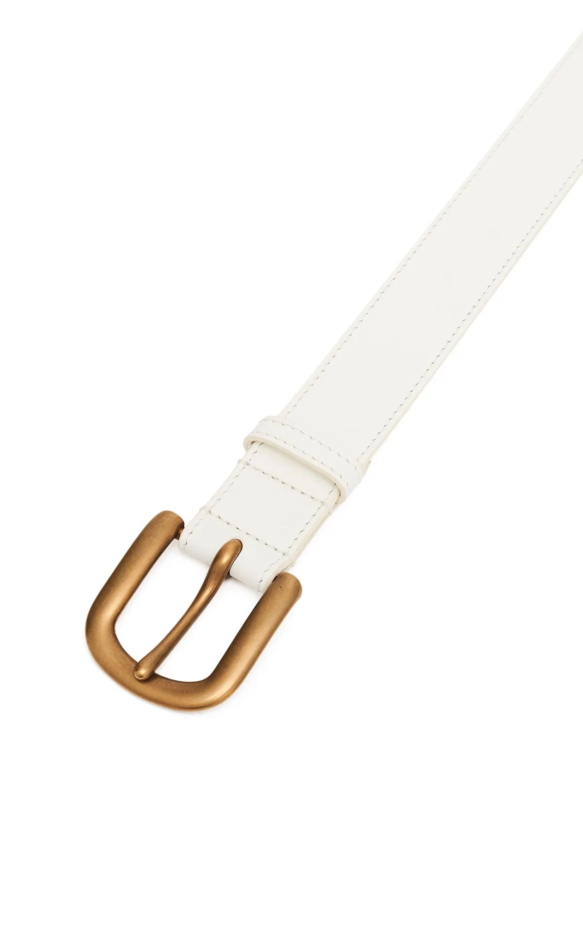 Sam Belt in White Leather sold by Gabriela Hearst product image thumbnail 3