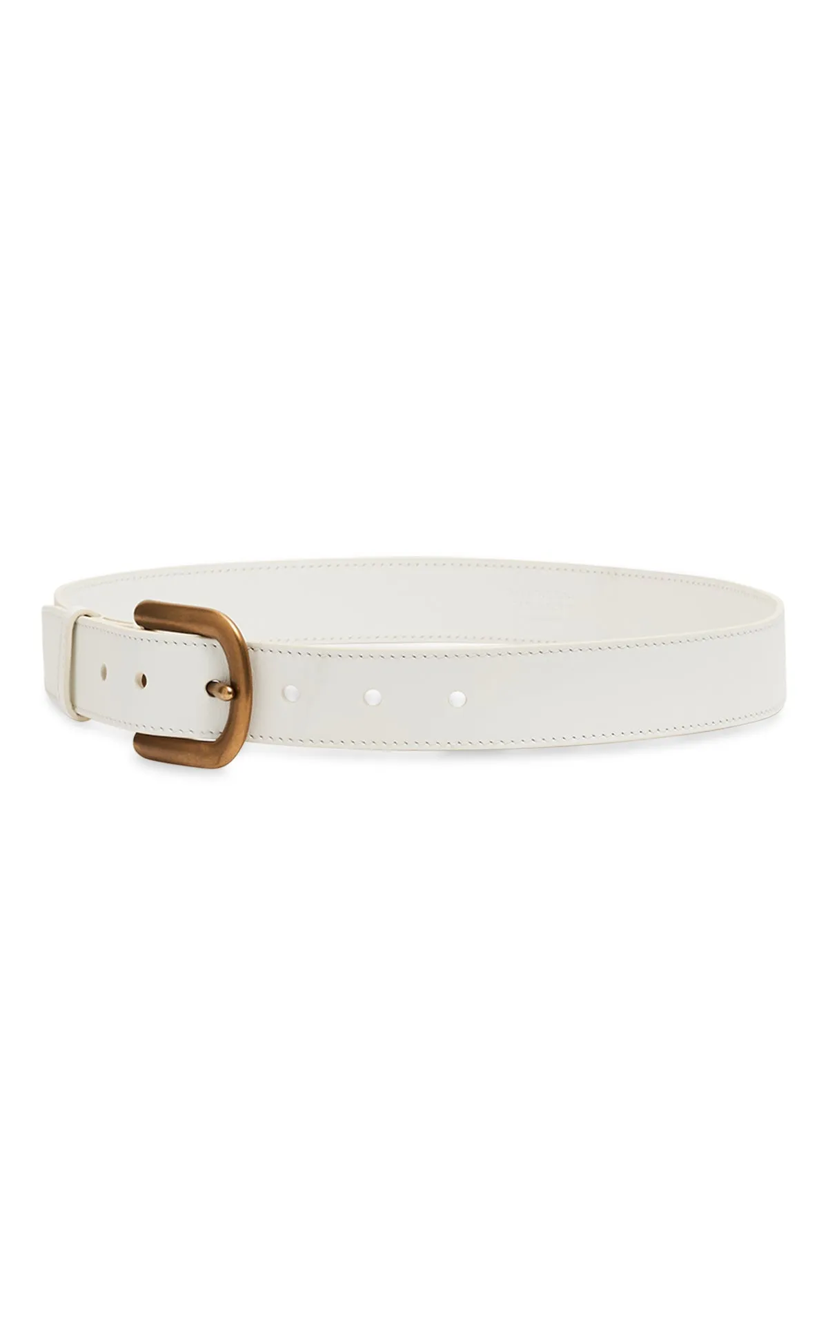 Sam Belt in White Leather sold by Gabriela Hearst product image thumbnail 2