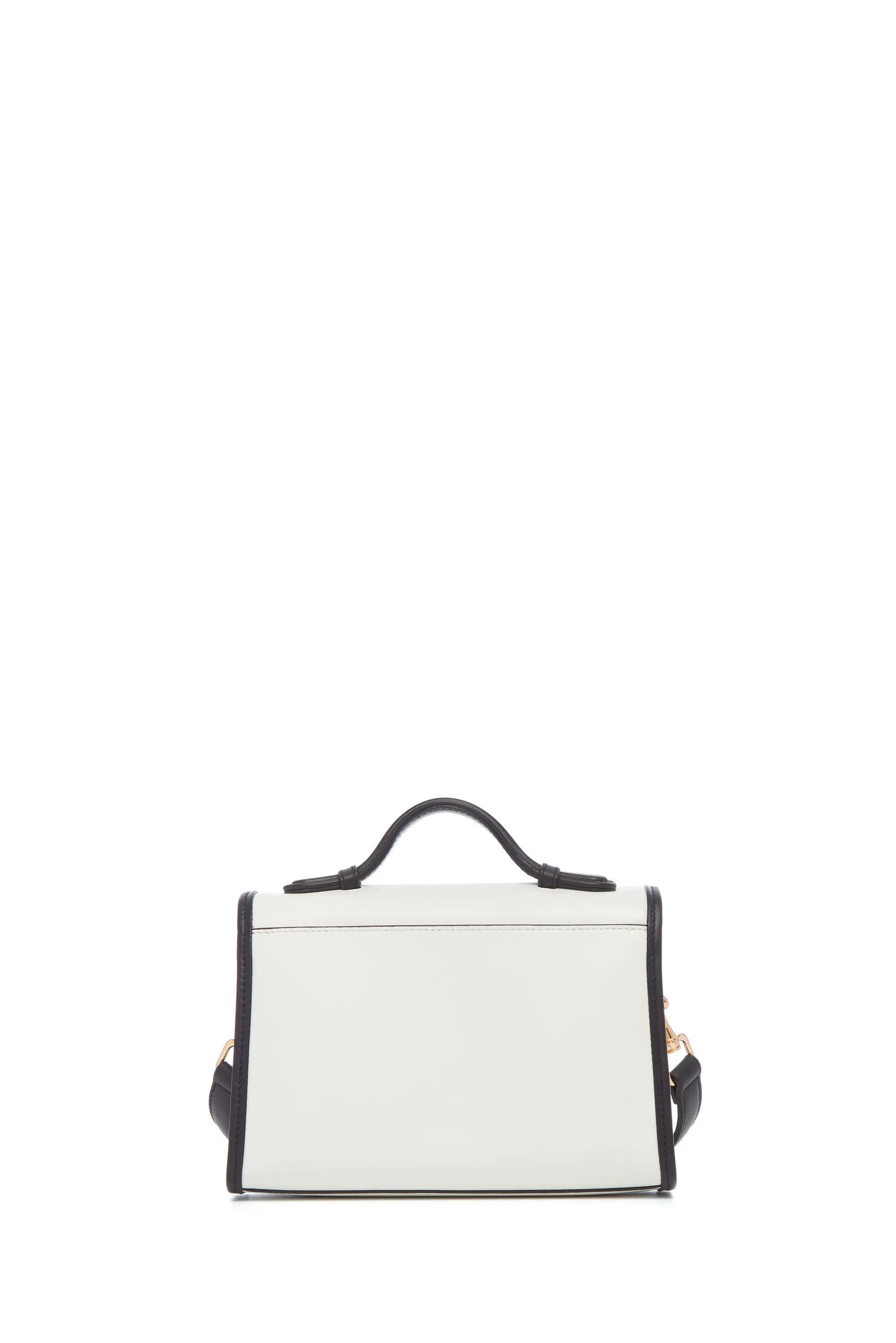 Small Leonora Western Flap Bag in Black & Ivory Leather sold by Gabriela Hearst product image thumbnail 3