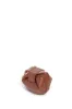 Soft Demi Clutch with Chain in Cognac Nappa Leather sold by Gabriela Hearst