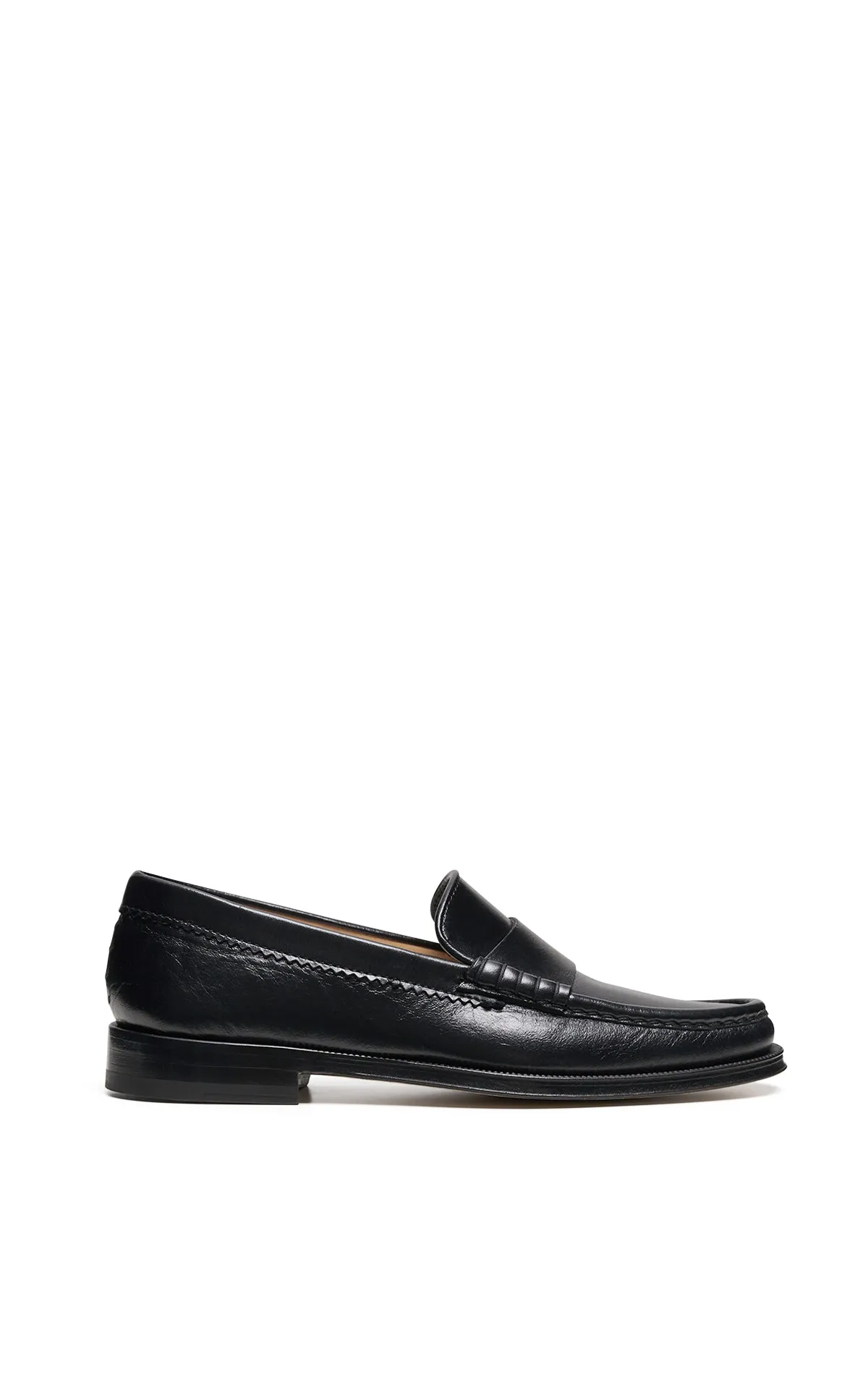 Seren Loafer in Black Leather sold by Gabriela Hearst
