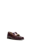 Melchora Stone Loafer in Bordeaux Leather sold by Gabriela Hearst