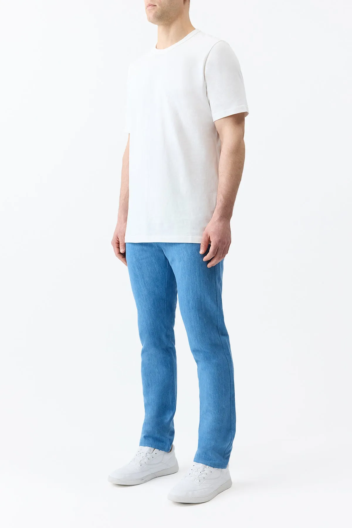 Bandeira T-shirt in White Organic Cotton sold by Gabriela Hearst product image thumbnail 3