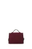 Small Leonora Flap Bag in Bordeaux Suede sold by Gabriela Hearst