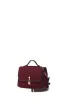 Small Leonora Flap Bag in Bordeaux Suede sold by Gabriela Hearst
