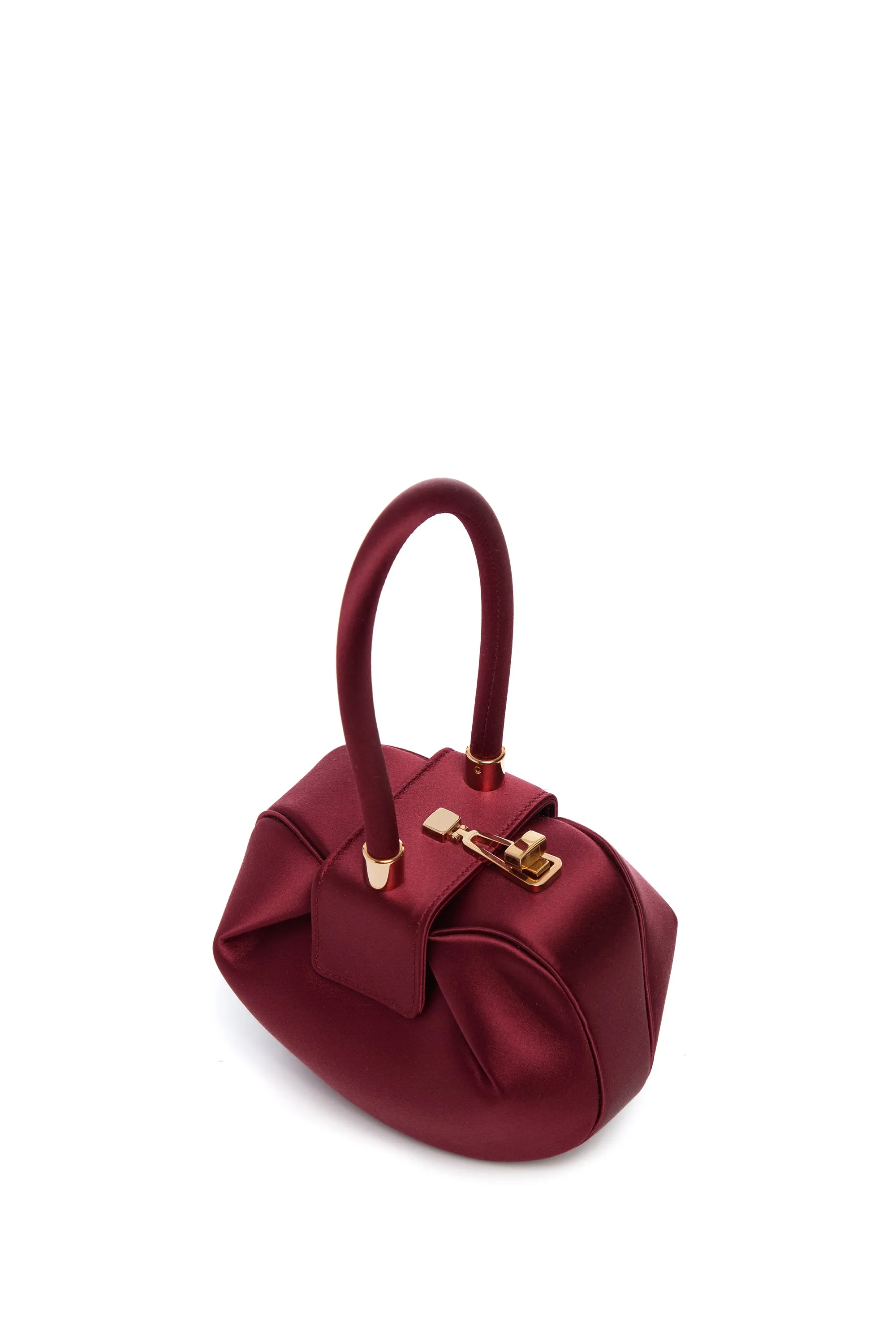 Demi Bag in Ruby Satin sold by Gabriela Hearst product image thumbnail 3