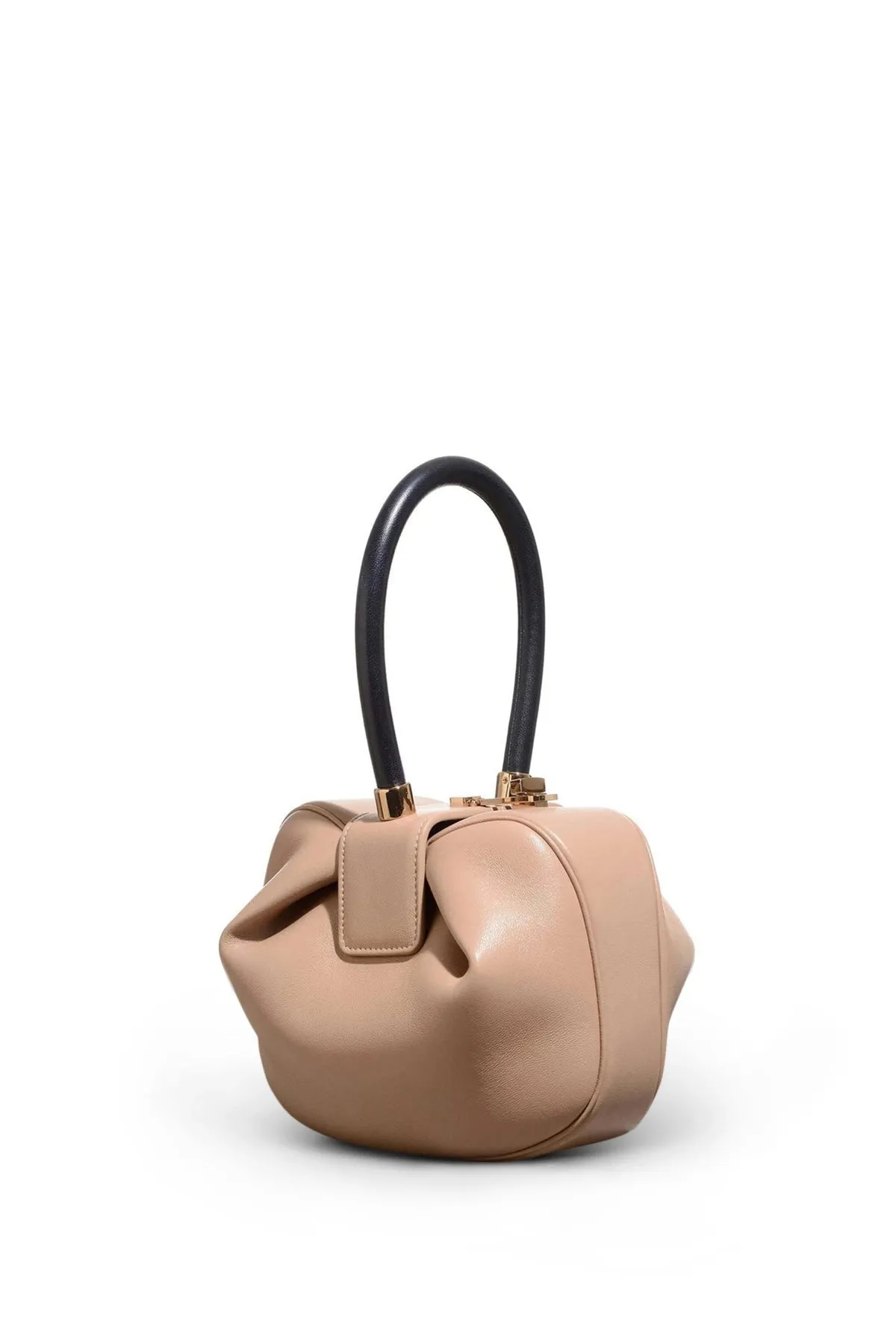 Demi Bag in Nude & Navy Nappa Leather sold by Gabriela Hearst