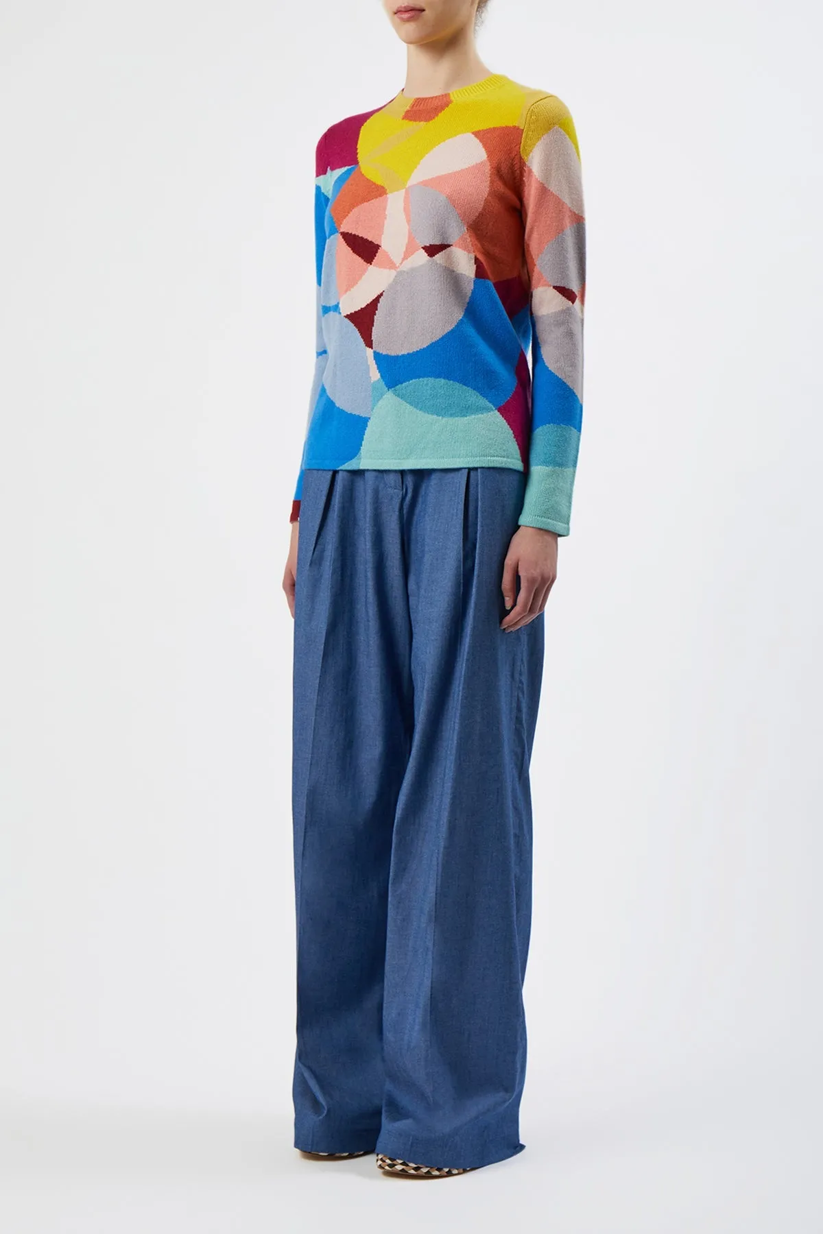 Muscovite Top in Cashmere sold by Gabriela Hearst product image thumbnail 4