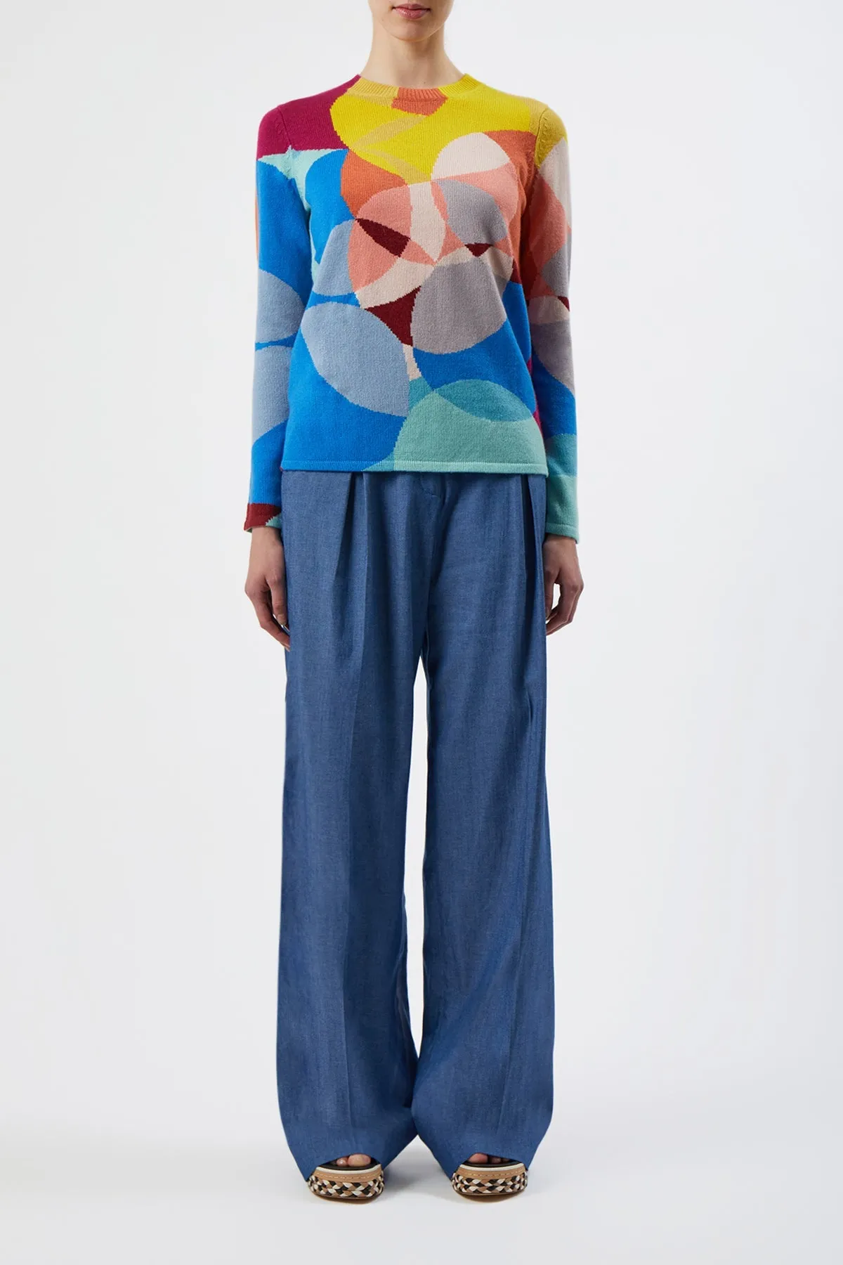 Muscovite Top in Cashmere sold by Gabriela Hearst