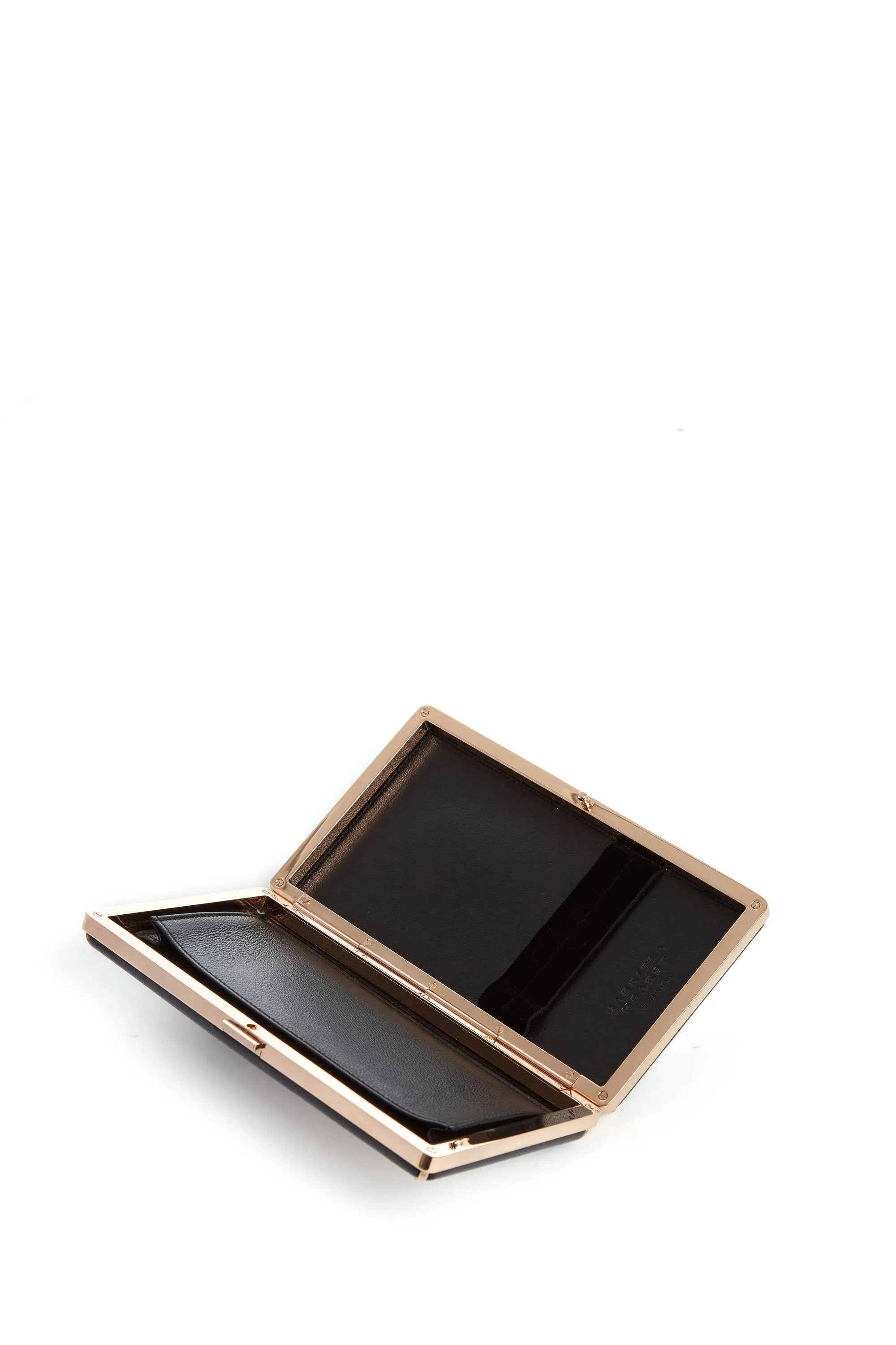 Callas Clutch in Navy & Ivory Nappa Leather sold by Gabriela Hearst product image thumbnail 3