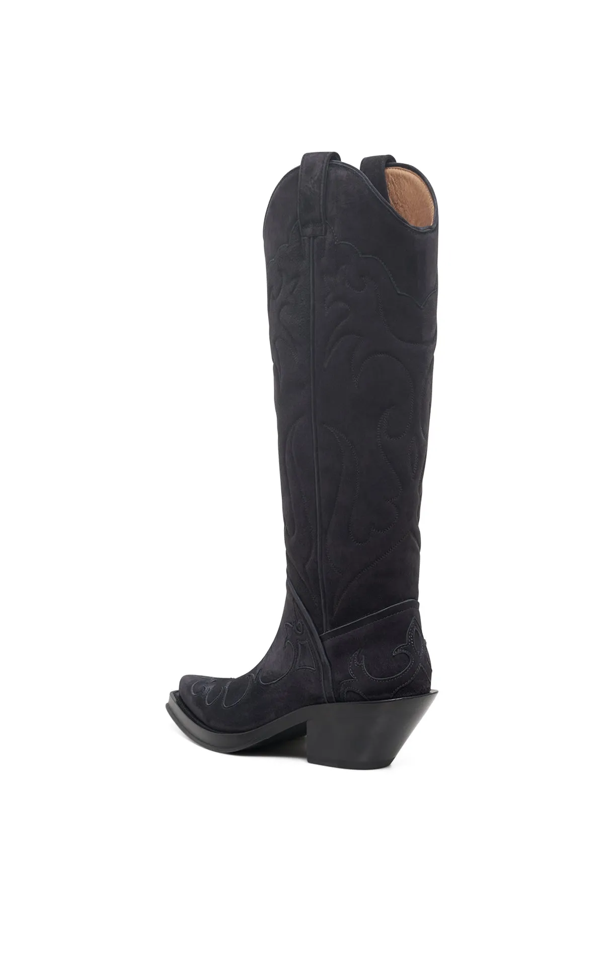 Capitana Boot in Dark Chocolate Suede sold by Gabriela Hearst product image thumbnail 2