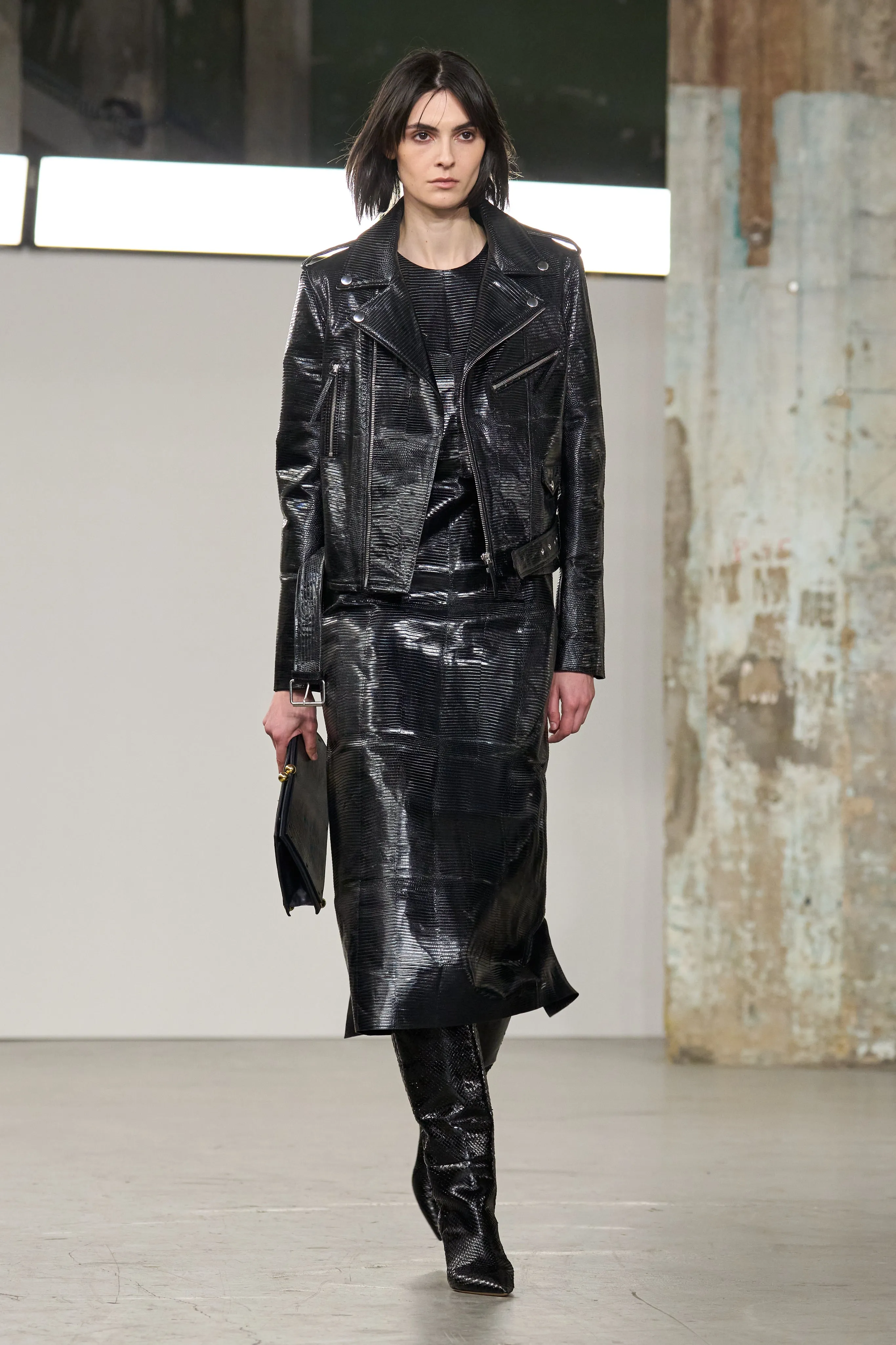 Capitana Boot in Black Patchwork Leather sold by Gabriela Hearst product image thumbnail 5