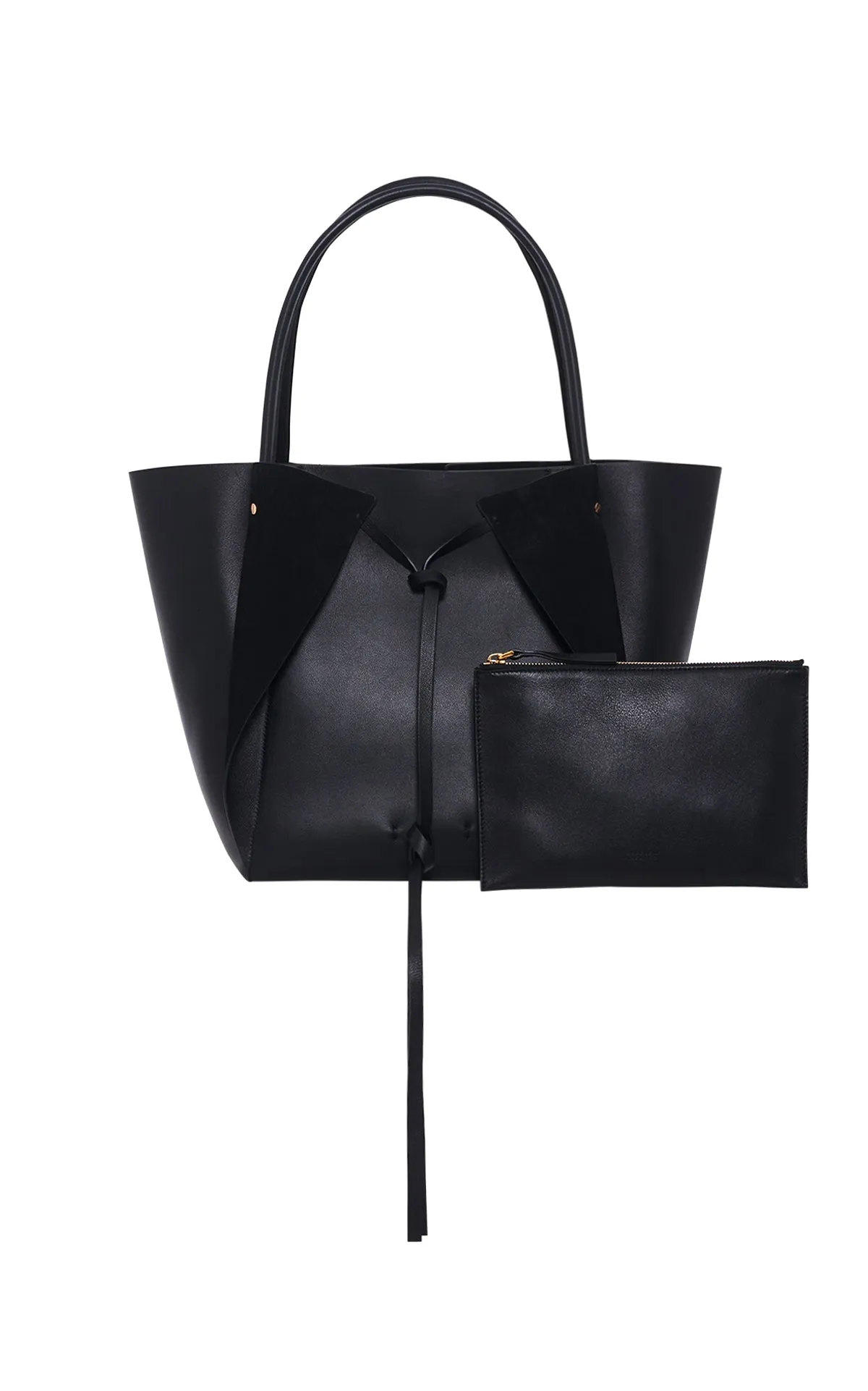 Marija Tote Bag in Black Nappa Leather sold by Gabriela Hearst product image thumbnail 3