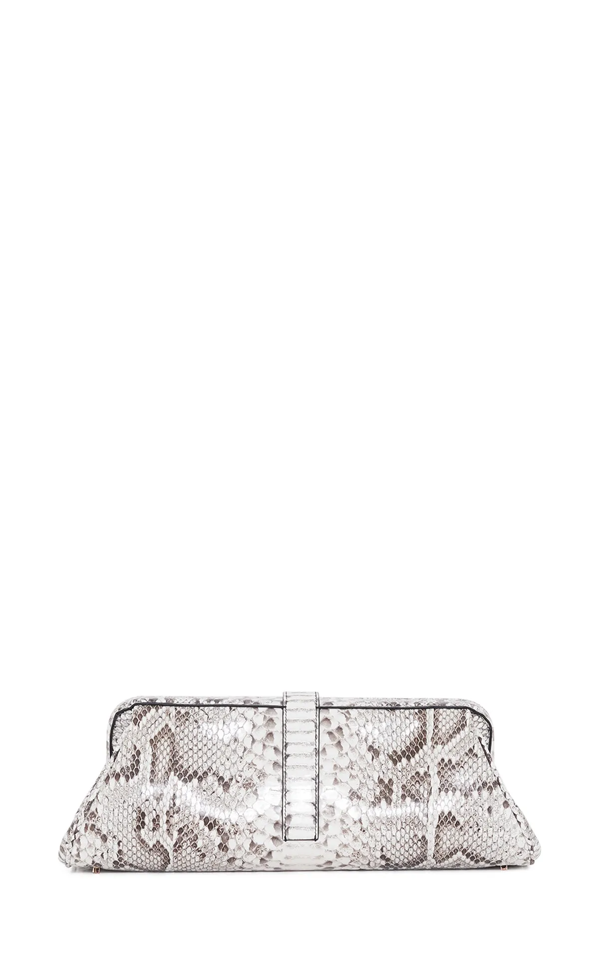 Baguette Clutch in Black/Ivory Leather sold by Gabriela Hearst product image thumbnail 4