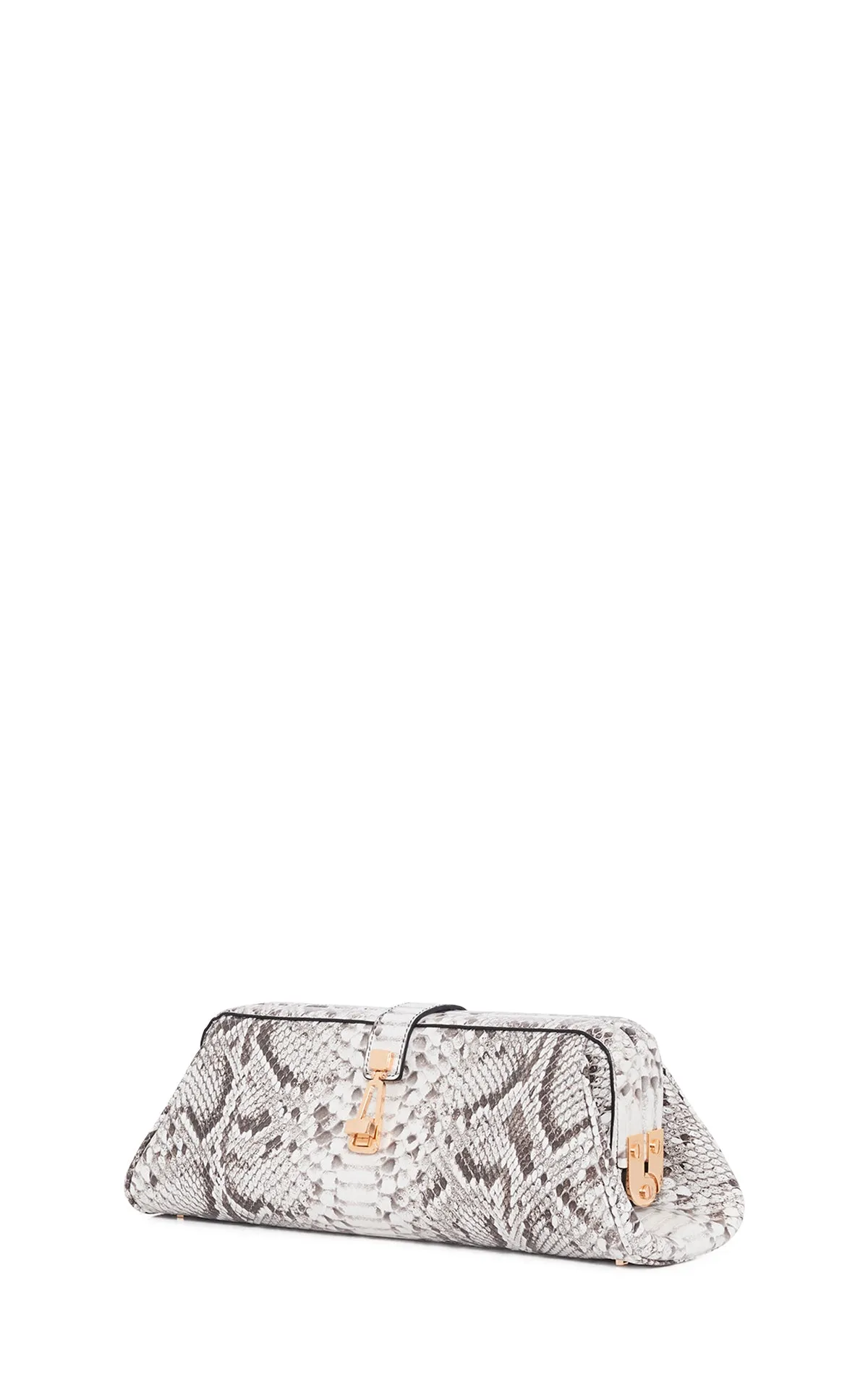 Baguette Clutch in Black/Ivory Leather sold by Gabriela Hearst product image thumbnail 3