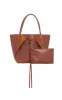 Marija Tote Bag in Cognac Nappa Leather sold by Gabriela Hearst